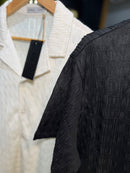 Camiseta de botão S Gold texturizada  229,99 Por 189,90