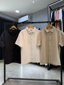 Camiseta de botão S Gold texturizada  229,99 Por 189,90