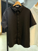 Camiseta de botão S Gold texturizada  229,99 Por 189,90